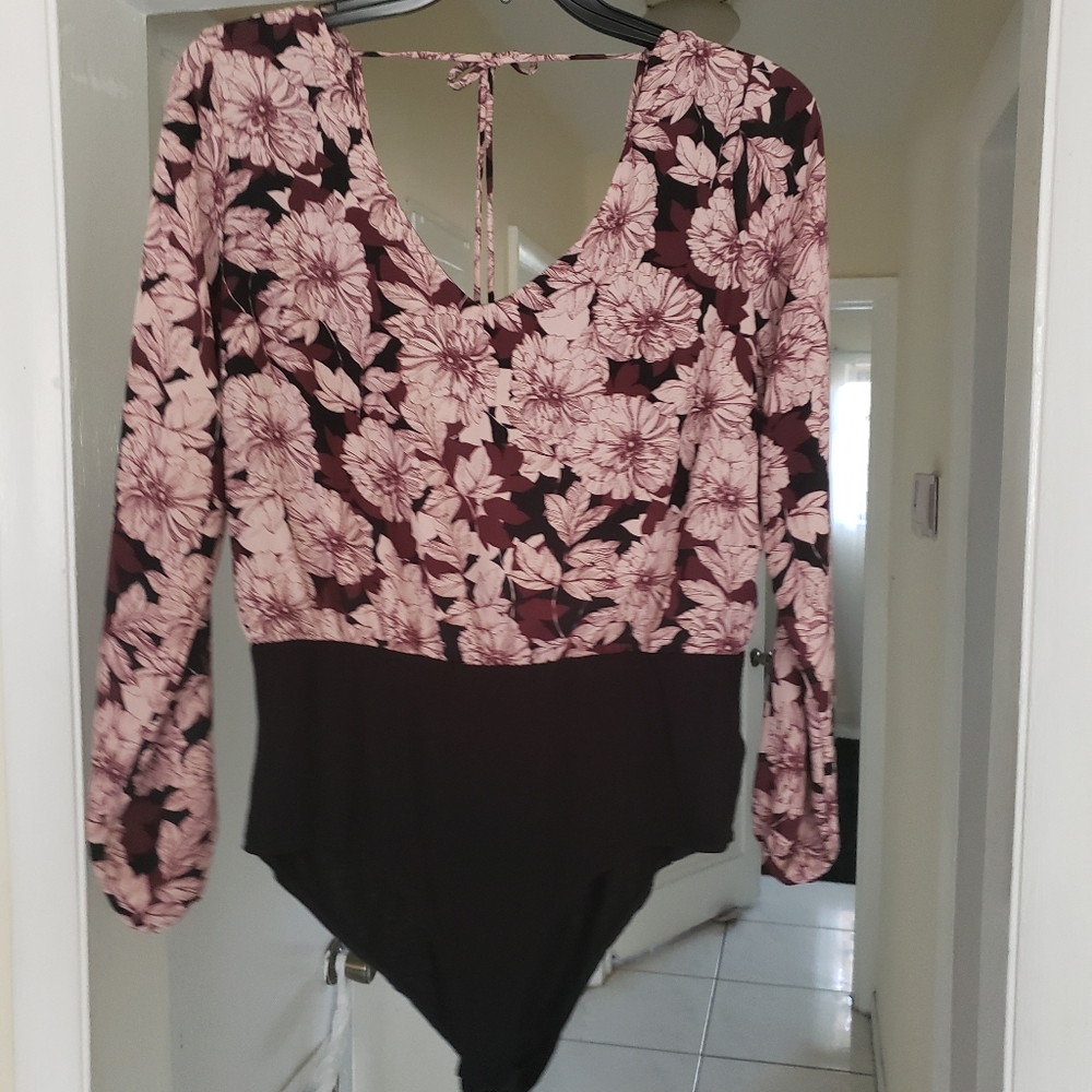 Chiffon Bodysuit
